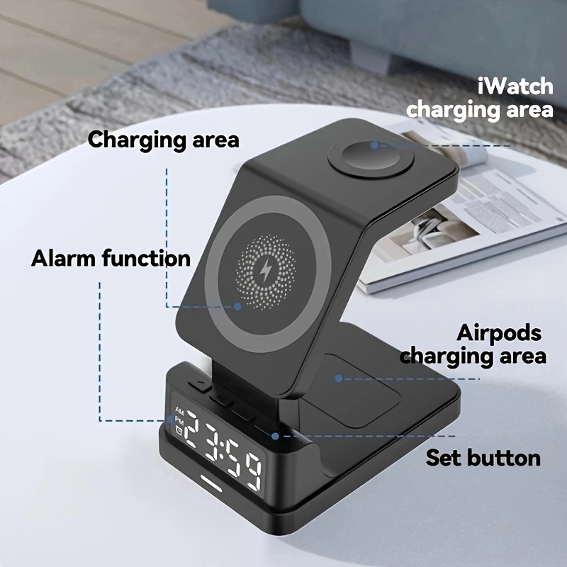 4 In 1 Magnetic Wireless Charg - Smartwatch X12 ulasan dan harga